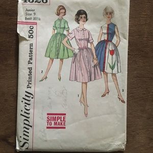 Simplicity Dresses Vintage 95s One Piece Dress Poshmark